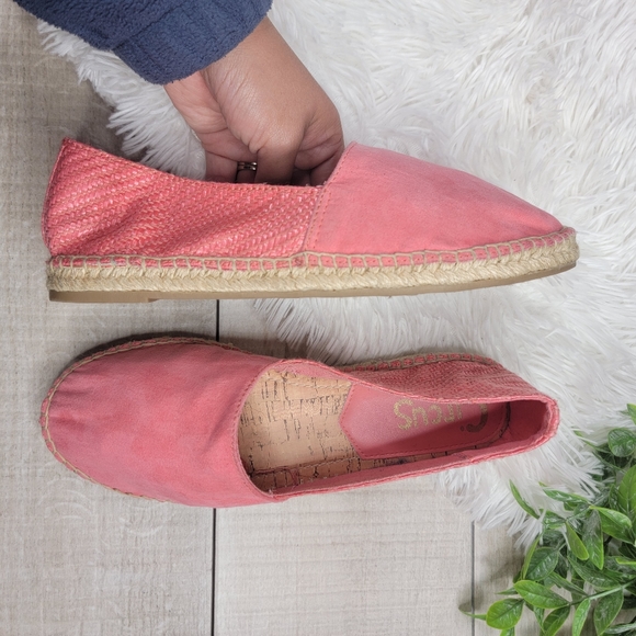 Sam Edelman Pink Slip on Loafers - Picture 8 of 8